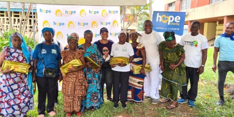 L’Ong Hope Charity a su joindre l’utile à l’agréable. (Photo : DR)