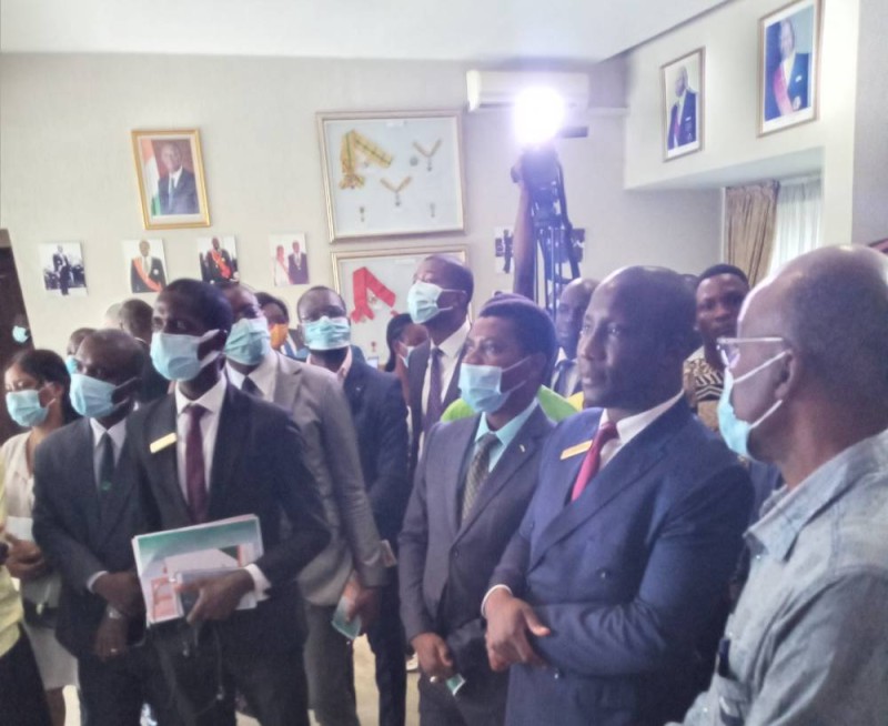 La JCI Abidjan Soleil à la Grande Chancelerie