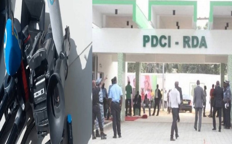 Des journalistes violentés au siège du PDCI-RDA