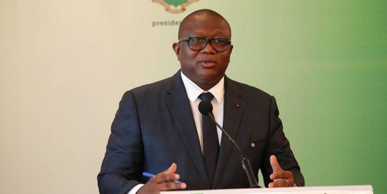 Amadou Coulibaly, ministre de la communication, des médias et de la Francophonie, porte-parole du gouvernement. (DR)