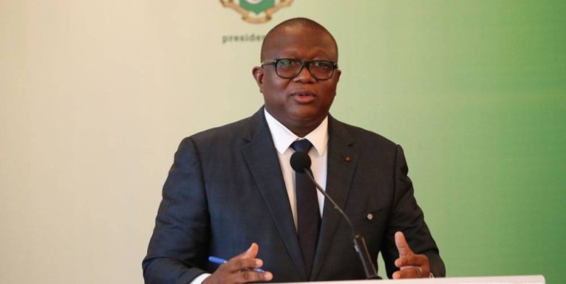 Amadou Coulibaly, ministre de la Communication, des Médias et de la Francophonie, porte-parole du gouvernement. (DR)