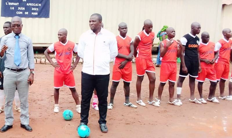 M. Olympe Konan, coordonnateur de l'Ong balle aux prisonniers. (Photo : DR)