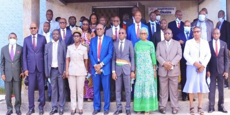 Siaka Minayaha Coulibaly, représentant le ministre de l’Agriculture, a présidé l’atelier. (Photo : DR)
