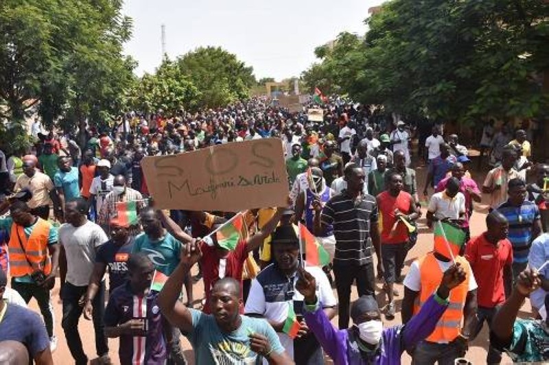 Marche de l'opposition au Burkina, le samedi 3 juillet 2021