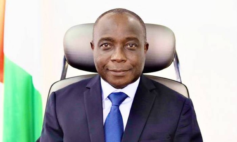 Bouaké Fofana, ministre de l'Assainissement et de la Salubrité. (Photo : DR)