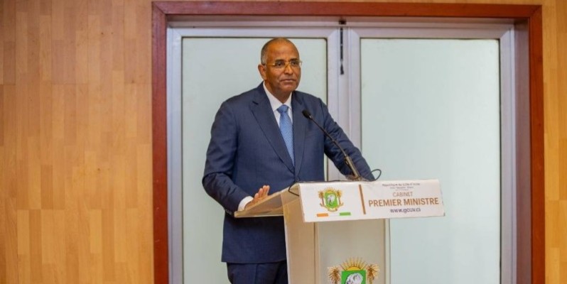 Le Premier ministre ivoirien Patrick Achi. (DR)