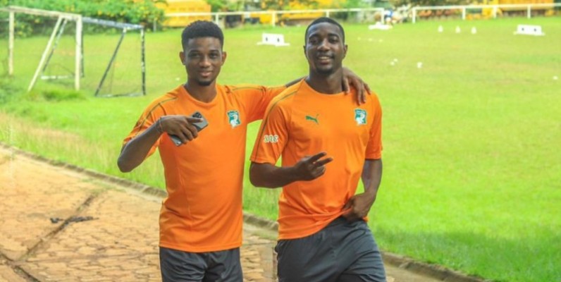 Amad Diallo et Timité Cheick Aymar affichent un bel état d’esprit.