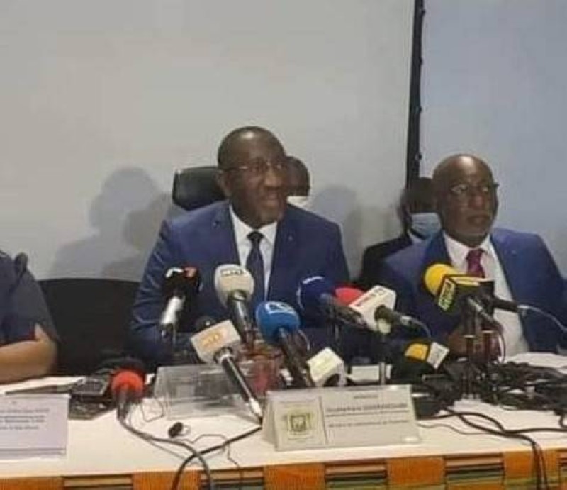 Le ministre Souleymane Diarrassouba