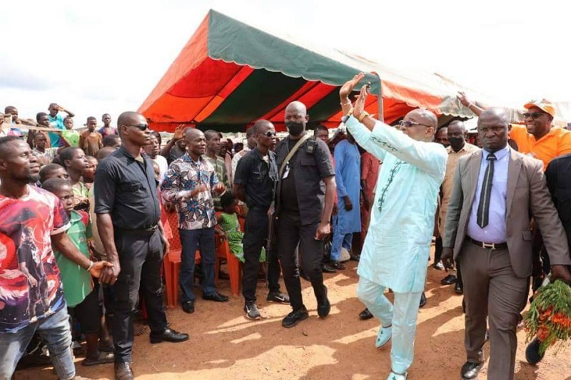 Serey Doh Célestin prône l'union entre les filles et fils du Guémon. (Photo : Saint-Tra Bi)