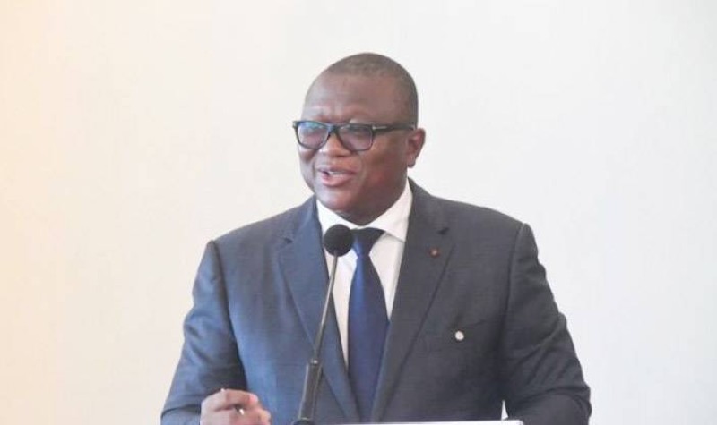 Le ministre de la Communication, des Médias et de la Francophonie, par ailleurs porte-parole du gouvernement, Amadou Coulibaly. (DR)