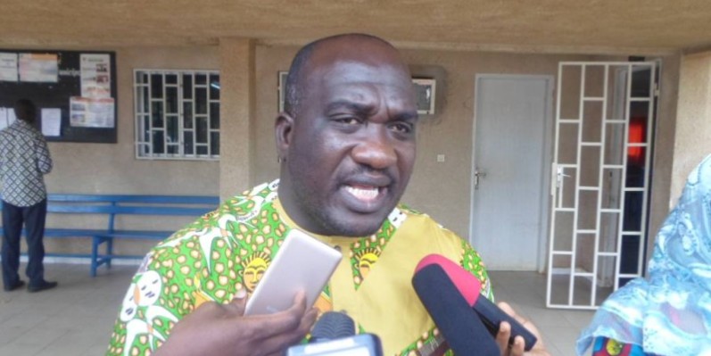 William Aldo Ettien, porte-parole des conseillers municipaux de la commune de Bouaké. (DR)