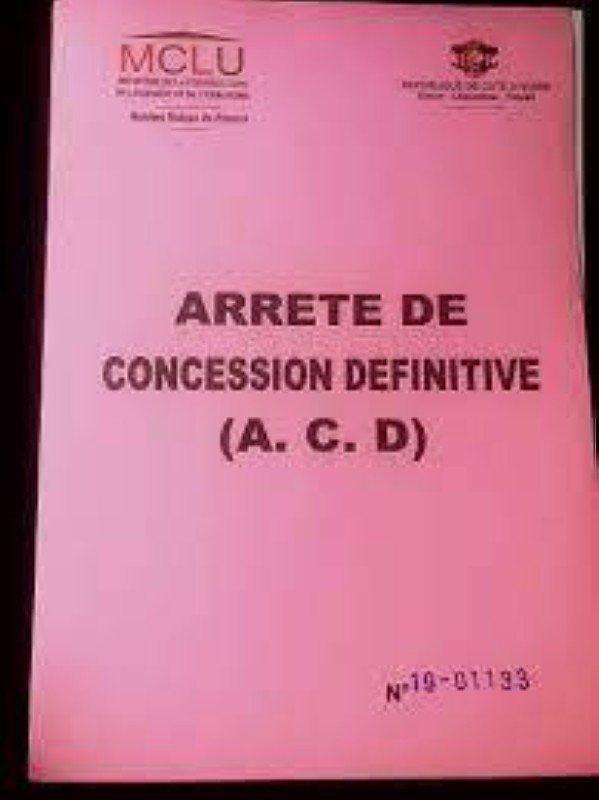 Une copie de l'ACD. (DR)