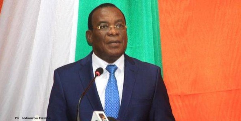Pascal Affi N'Guessan, président du Front populaire ivoirien. (DR)