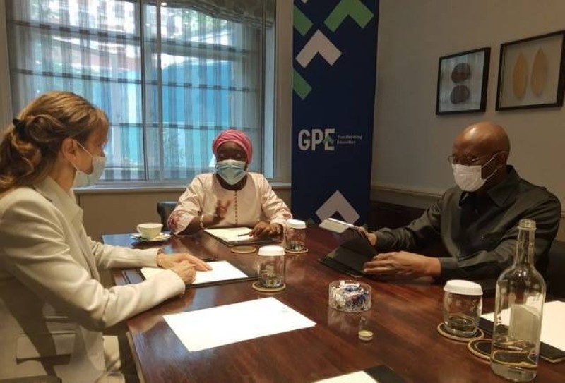 La ministre Mariatou Koné au Sommet Mondial sur l’Éducation (DR)