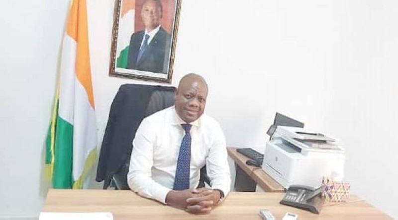 Djouha Kehi Edouard, président du groupe Rhdp au Sénat. (DR)