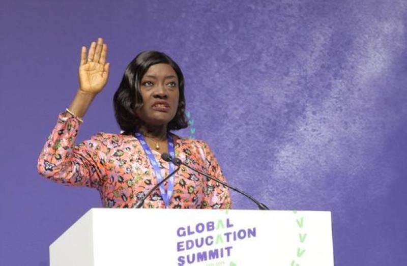 Le Professeur Mariatou Koné, Ministre de l’Education Nationale et de l’Alphabétisation