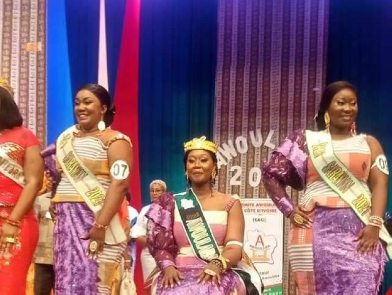 Marie Tatiana Yankey remporte la couronne du concours de beauté Awoulaba