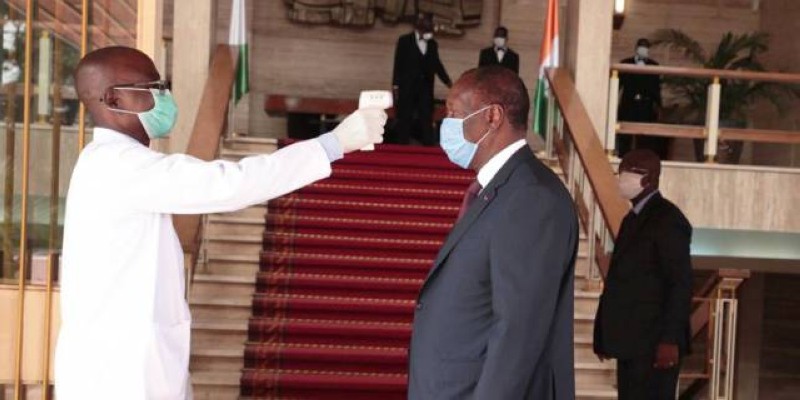 Le Président A lassane Ouattara
