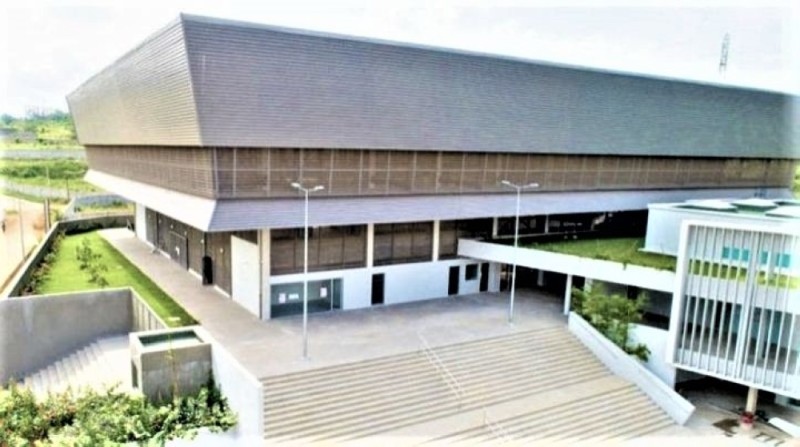 Achevé depuis l’année dernière, le centre sportif offert par la République de Corée à la Côte d’Ivoire sera officiellement inauguré au mois d’octobre 2021. (DR)