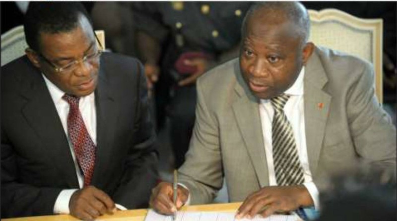 L'ex-président Laurent Gbagbo et Affi N'Guessan son ex-premier ministre actuel président du Fpi