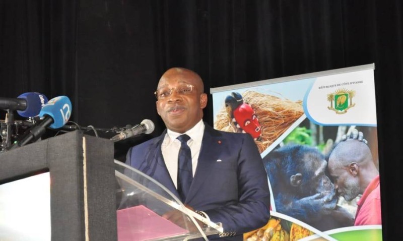 Le ministre du Tourisme et des Loisirs, Siandou Fofana