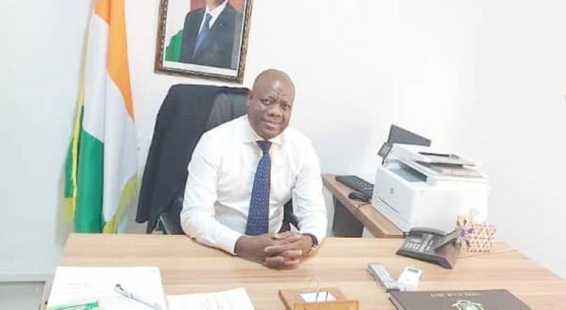 Djouha Kehi Edouard, président du groupe Rhdp au Sénat. (DR)