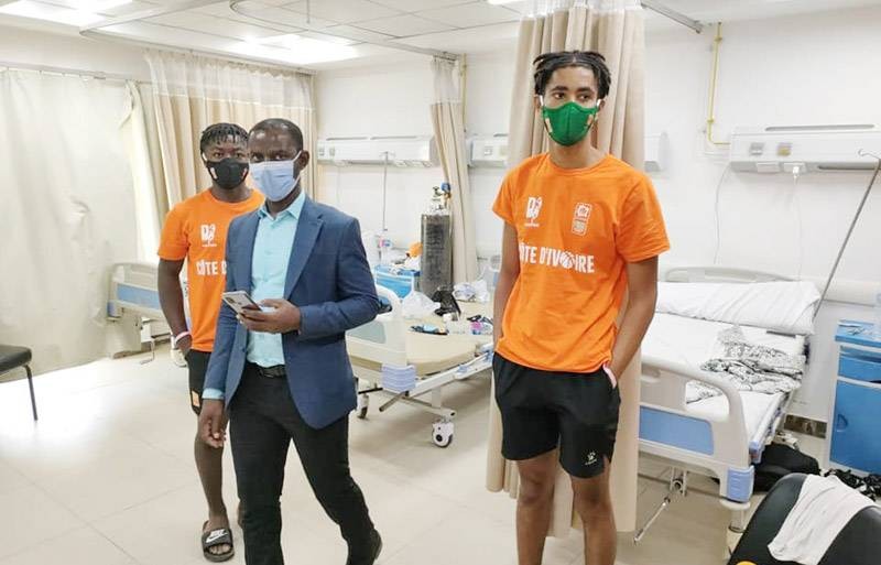 L'ambassade de Côte d'Ivoire est mobilisée pour assurer une bonne prise en charge des jeunes joueurs. (Photo : DR)
