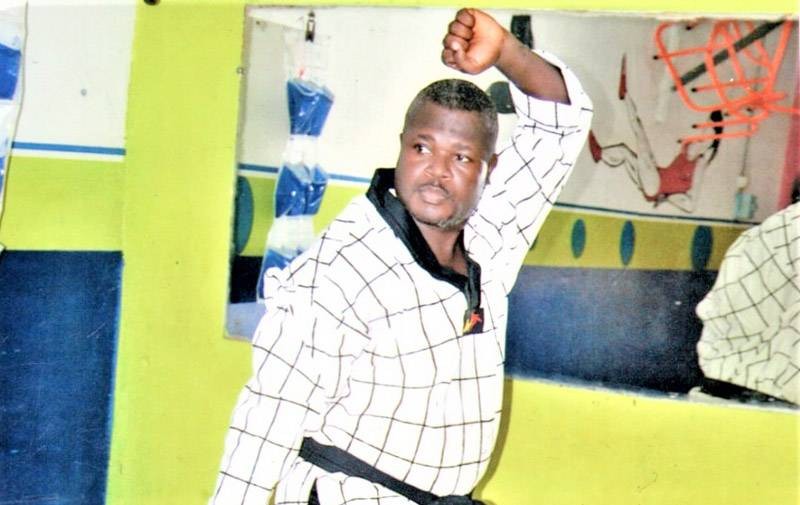 Me Odilon N’Guessan, ceinture noire 5e Dan de Taekwondo. (Photo : DR)