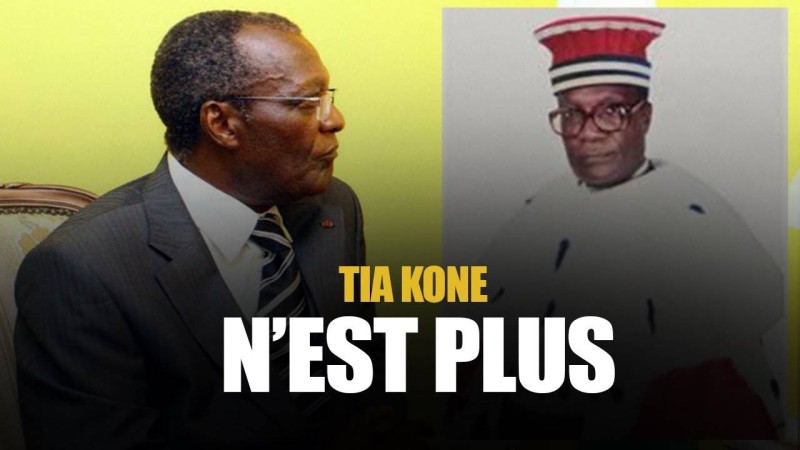 L'ancien président de la Cour suprême, Tia Koné sera inhumé le vendredi 27 août à Man. (DR)
