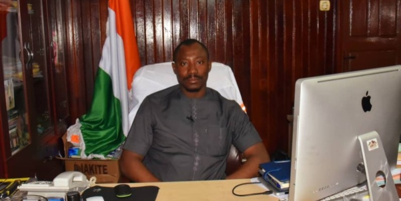 Diakité Alahassane, commissaire général du Forum national du jeune cacaoculteur. (DR)