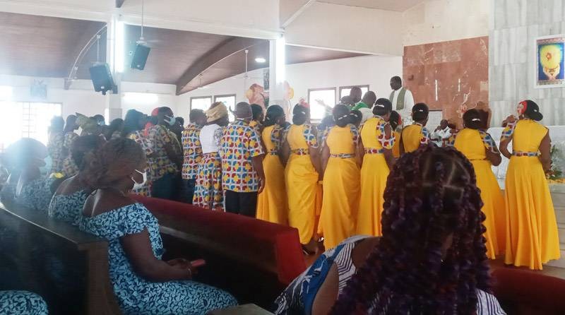 La Chorale Saint-Esprit d'Anoumabo a célébré ses 25 ans d'existence. (DR)