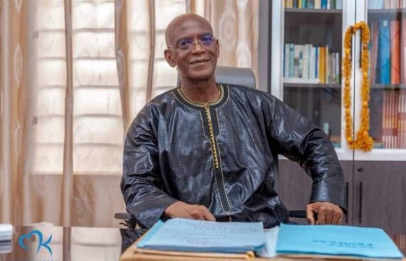 Le maire demissionnaire d'Azaguié, Mamadou Koulibaly