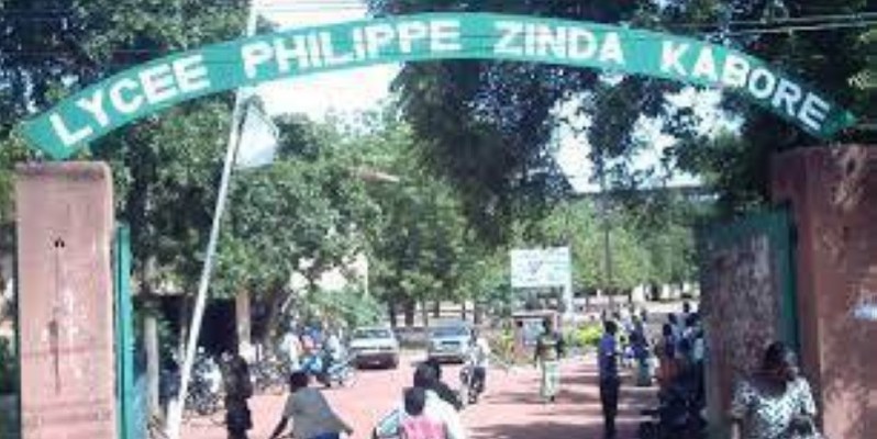 Le Lycée Philippe-Zinda-Kaboré de Ouagadougou fermé. (DR)