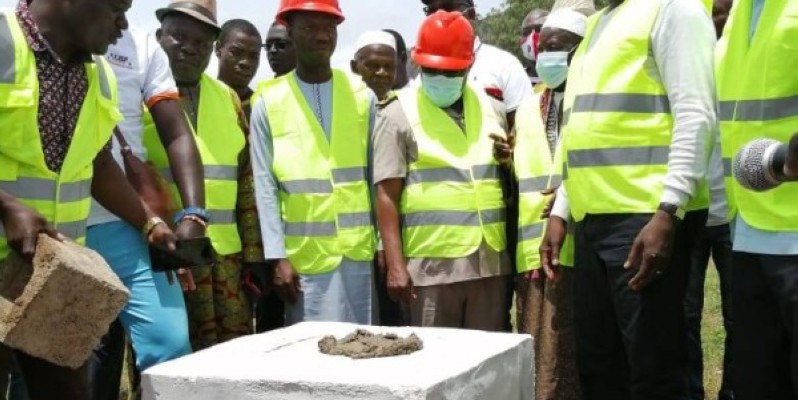 Après la pose symbolique de la première pierre, place maintenant à la réalisation de l'infrastructure
(PHOTO: DR)