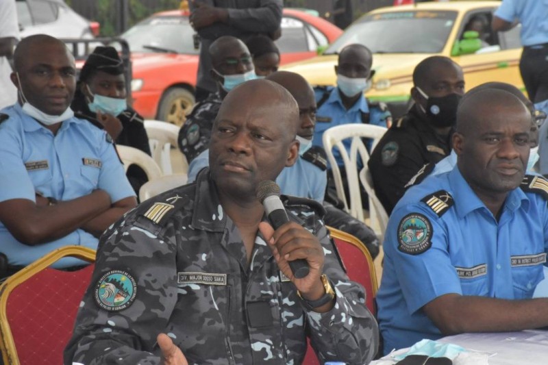 Le préfet de police d'Abidjan, le Commissaire divisionnaire major de police, Dosso Siaka (DR)