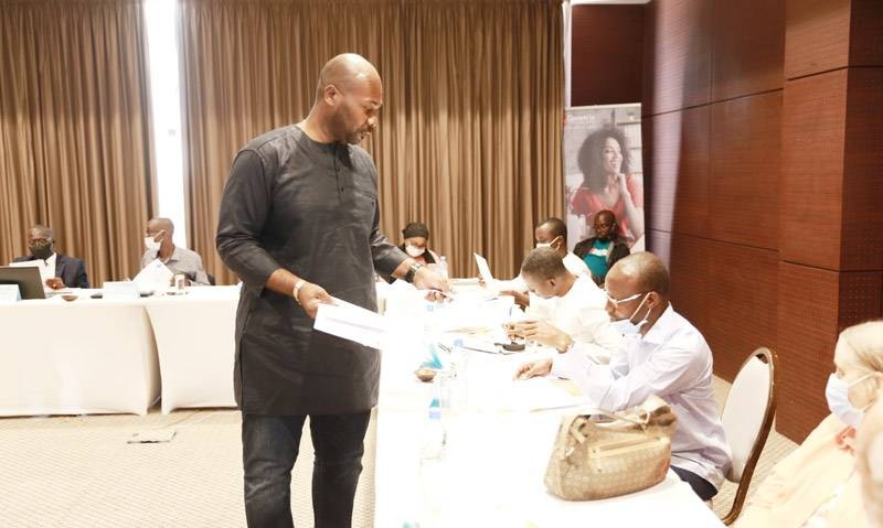 Le formateur Jean-Jacques Bissouma a instruit les auditeurs sur le Lean Six Sigma. (DR)