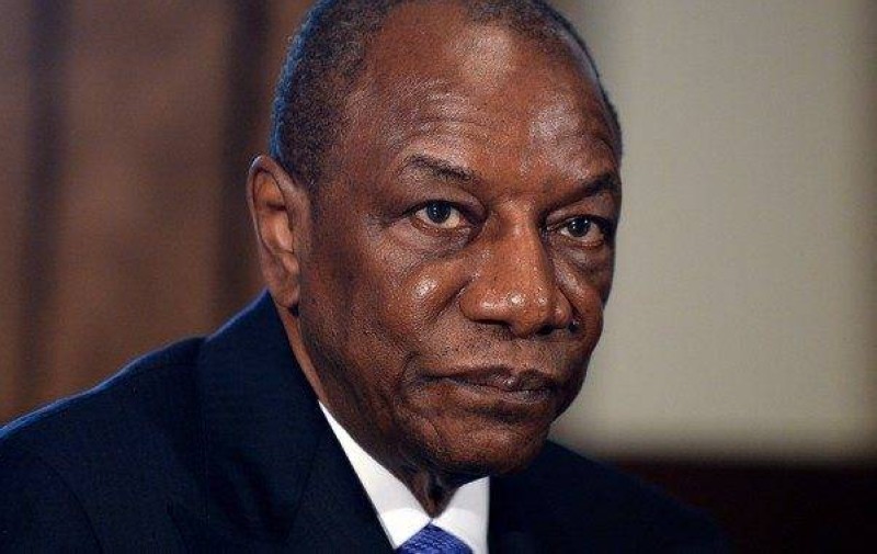 Le président Alpha Condé