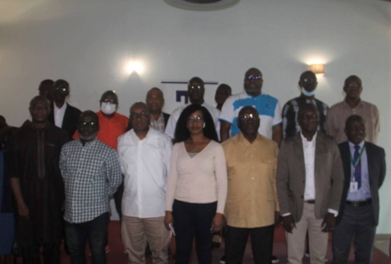 Les principaux acteurs du football en Côte d'Ivoire ont pris part à cette Journée de réflexion sur le Football ivoirien (DR)