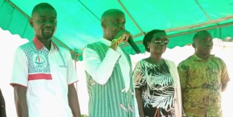 Le président de l’Union démocratique citoyenne (Udcy), Gnanzi Guela Anicet. (Photo : DR)