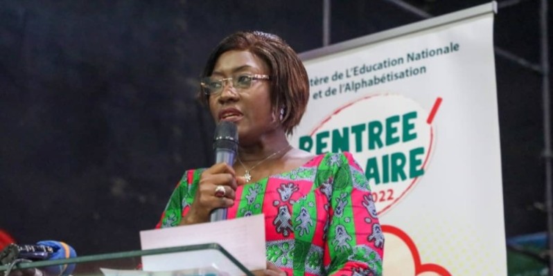 Mariatou Koné, ministre de l’Éducation nationale et de l’Alphabétisation.(DR)