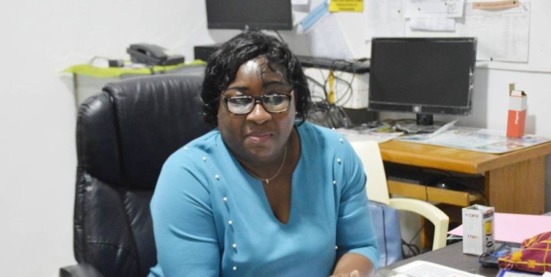 Mme Okou Akaï Madeleine, ex-Principale du Collège moderne du Plateau. (Photo : Julien Monsan)