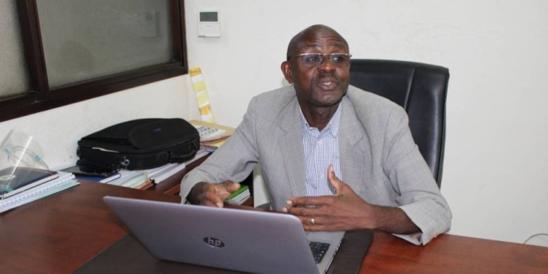 Kouakou Djè Robert, coordonnateur national adjoint des filières café et cacao à l’Anader. (Photo : DR)