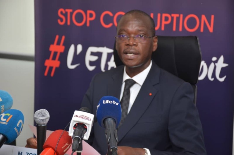 Le ministre de la Promotion de la bonne gouvernance, du Renforcement des capacités et de la Lutte contre la corruption, Épiphane Zoro Bi Ballo, s’est engagé à lutter contre la corruption sous toutes ses formes. (photos : dr)