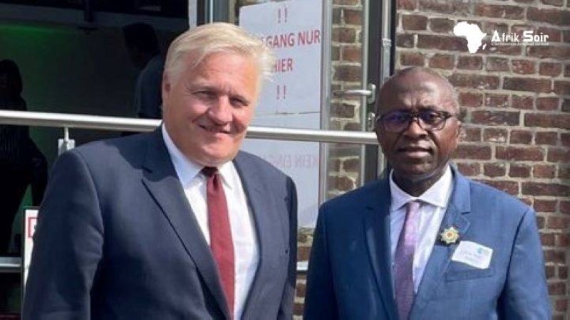 Le député Abel Botchi a exposé les besoins de sa région et aussi ses opportunités aux hommes d'affaires présents.
