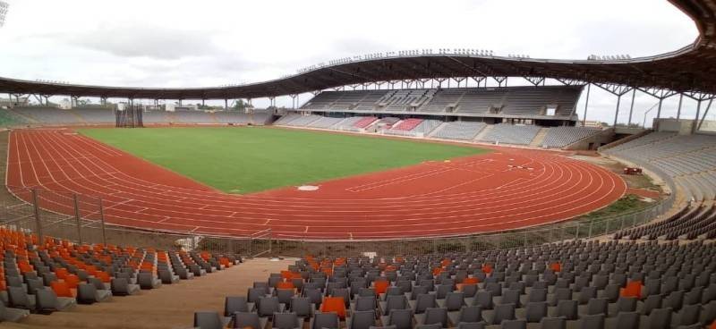 Une vue du stade de Yamoussoukro. (DR)
