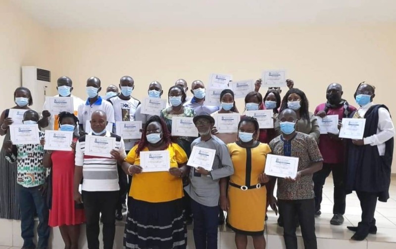 A l’initiative de l’Unicef et du Ndi, l’atelier a réuni une vingtaine d’acteurs des médias (DR)