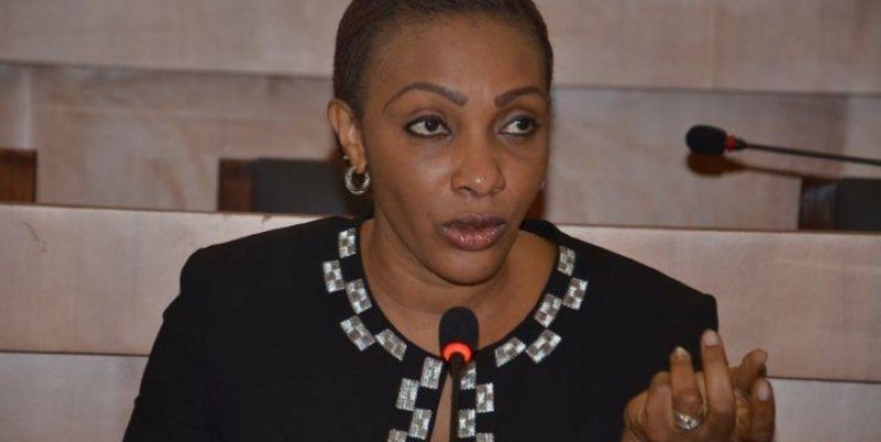 L'honorable Traoré Adjaratou très remontée. (DR)