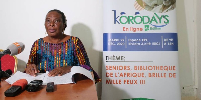 Mme Madeleine Loucou, conférencière et initiatrice de l'événement. (DR)