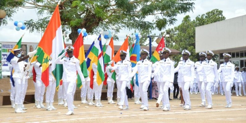 Les élèves de la 32e promotion de l'Arstm sont issus de 9 États d'Afrique. (Photo : Julien Monsan)