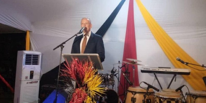 L’ambassadeur de l’Allemagne en Côte d’Ivoire, Ingo Herbert. (Ph Dr)